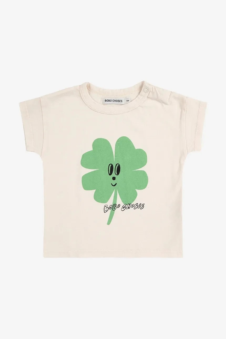 Детская хлопковая футболка Lucky Clover