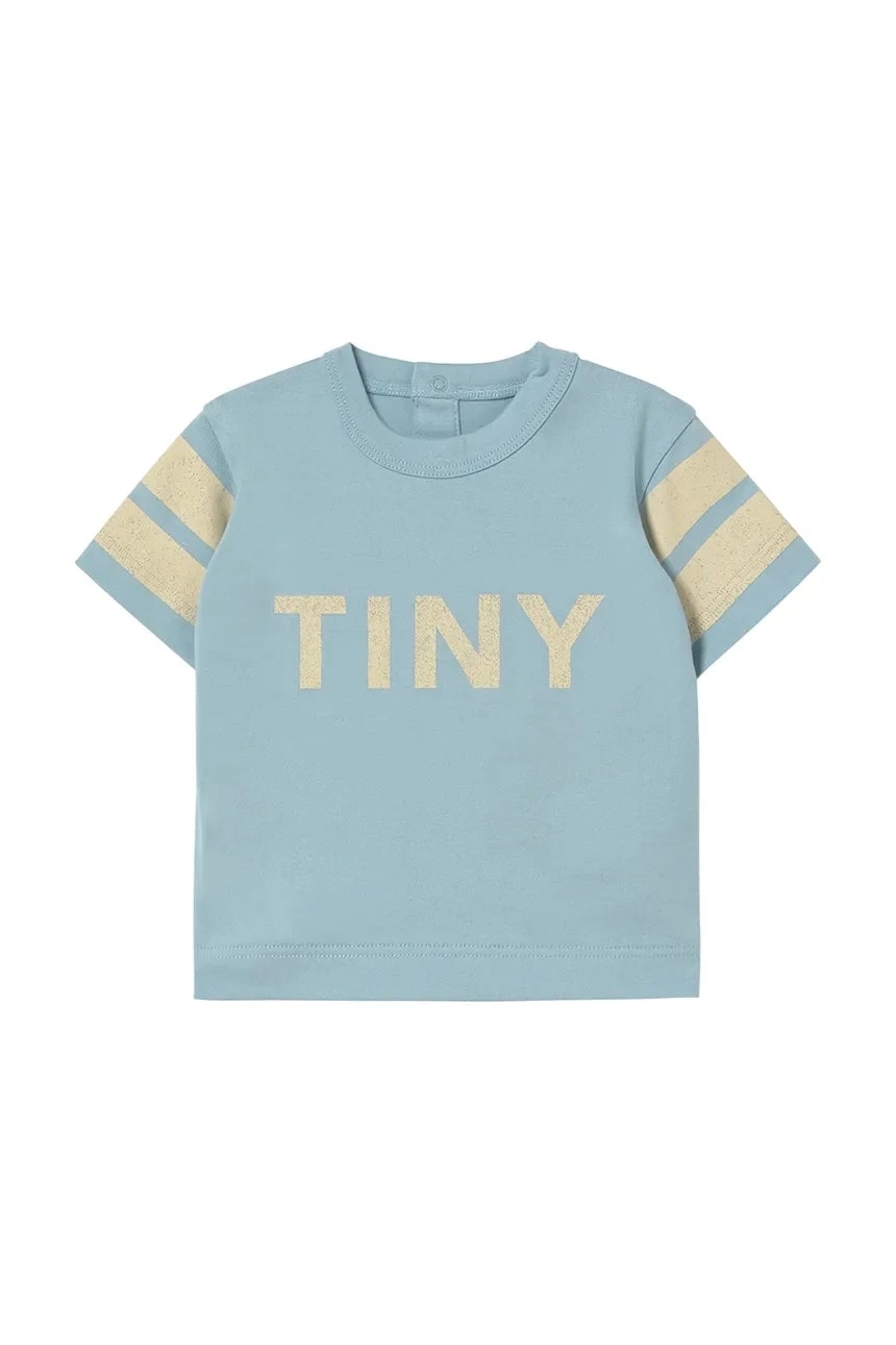 Хлопковая детская футболка STRIPES LOGO BABY TEE