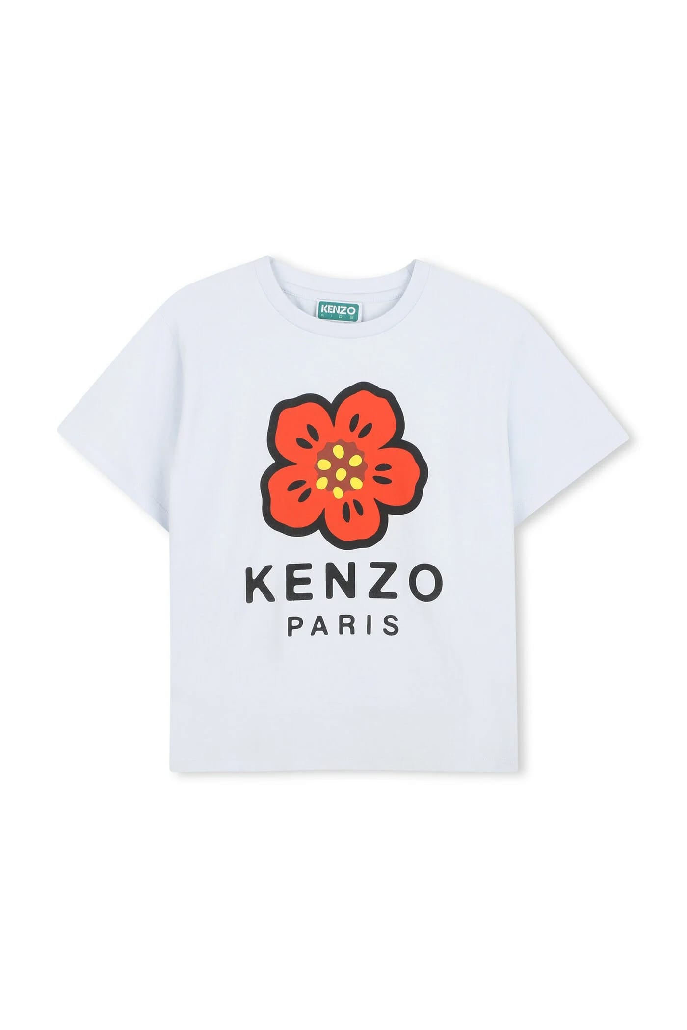 Детская хлопковая футболка синяя для мальчиков