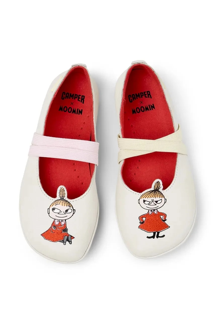 Детские кожаные балетки TWS Kids от Moomin