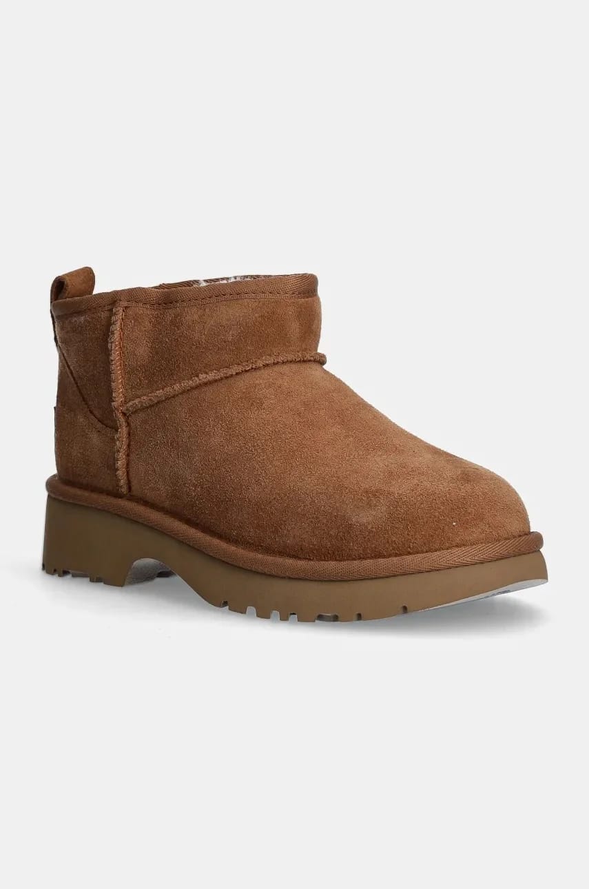 Детские замшевые зимние ботинки KIDS CLASSIC ULTRA MINI NEW HEIGHTS