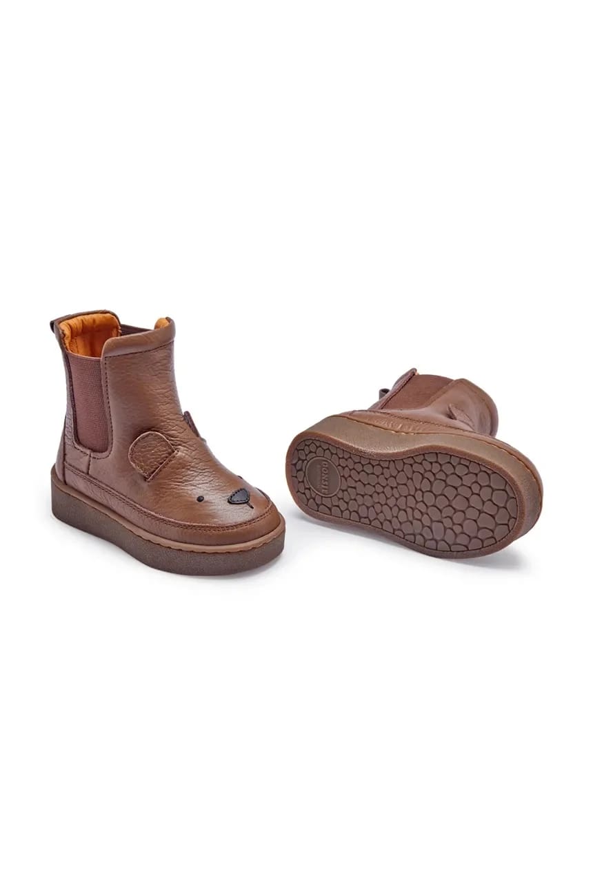 Thudo Classic Boots Детская обувь из кожи медвежонка