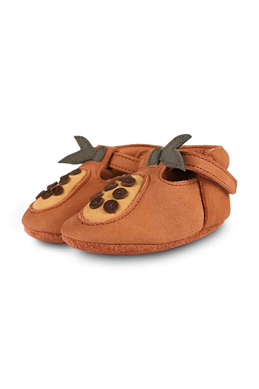 Nanoe Shoes Детская замшевая обувь из папайи