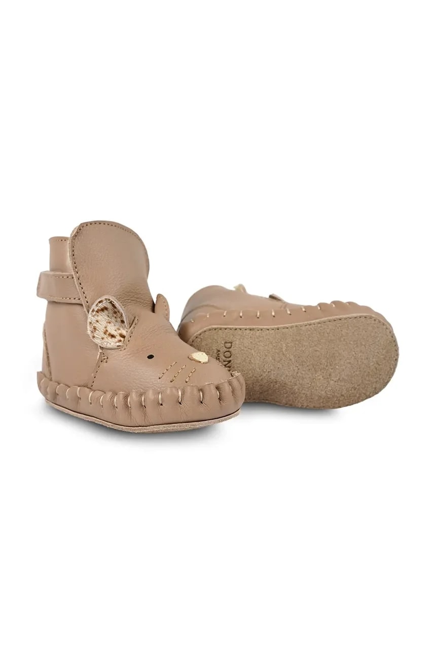 Кожаные детские туфли Kapi Exclusive Booties Mouse