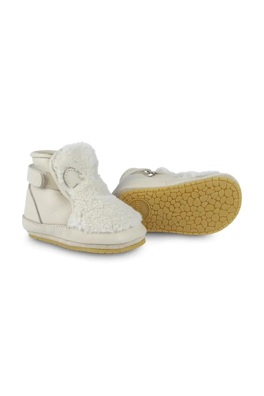 Кожаные детские туфли Richy Booties Polar Bear