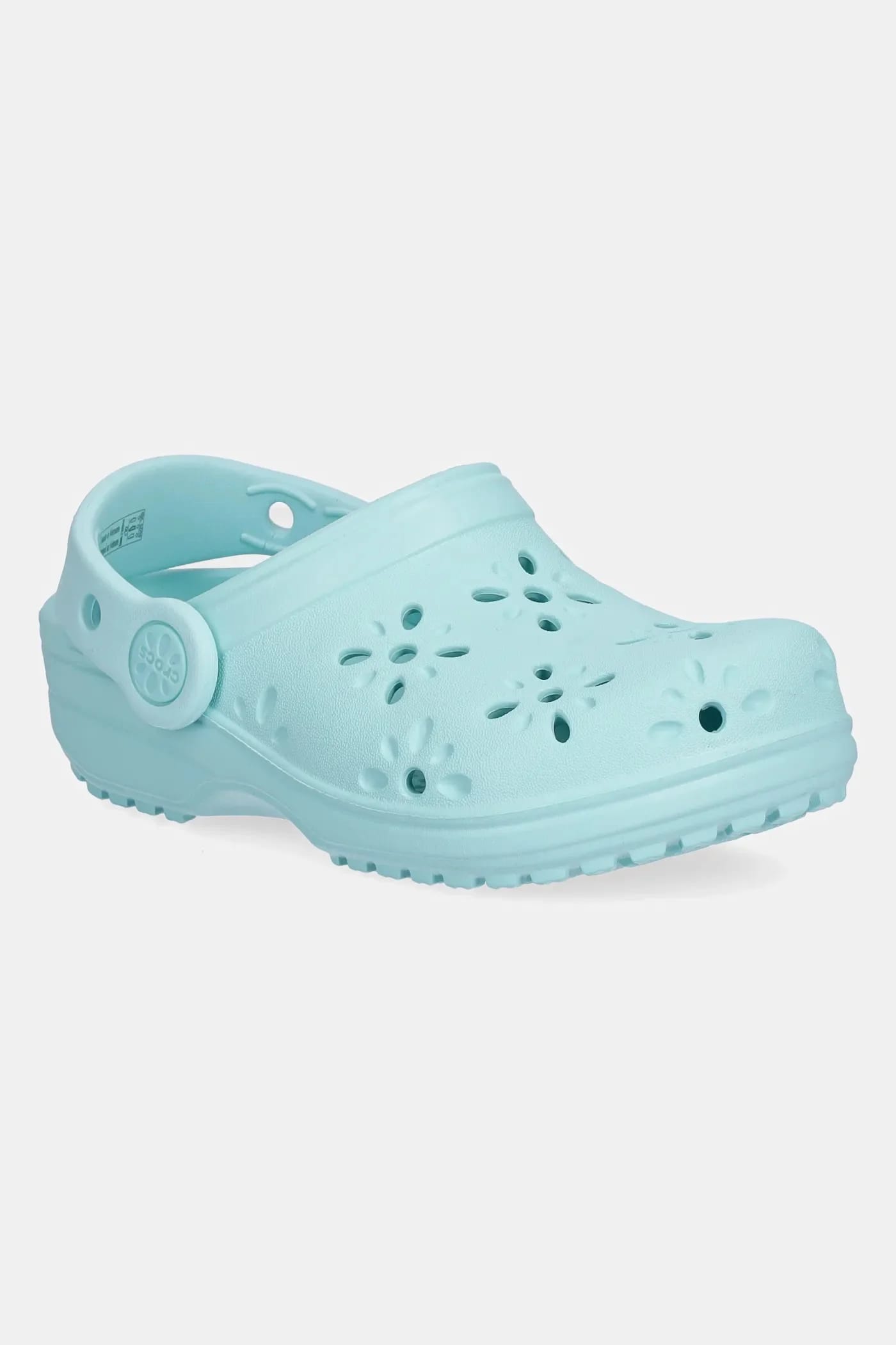 ДЕТСКИЕ шлепанцы CLASSIC FLORAL COUT OUT CLOG бирюзовые для мальчиков