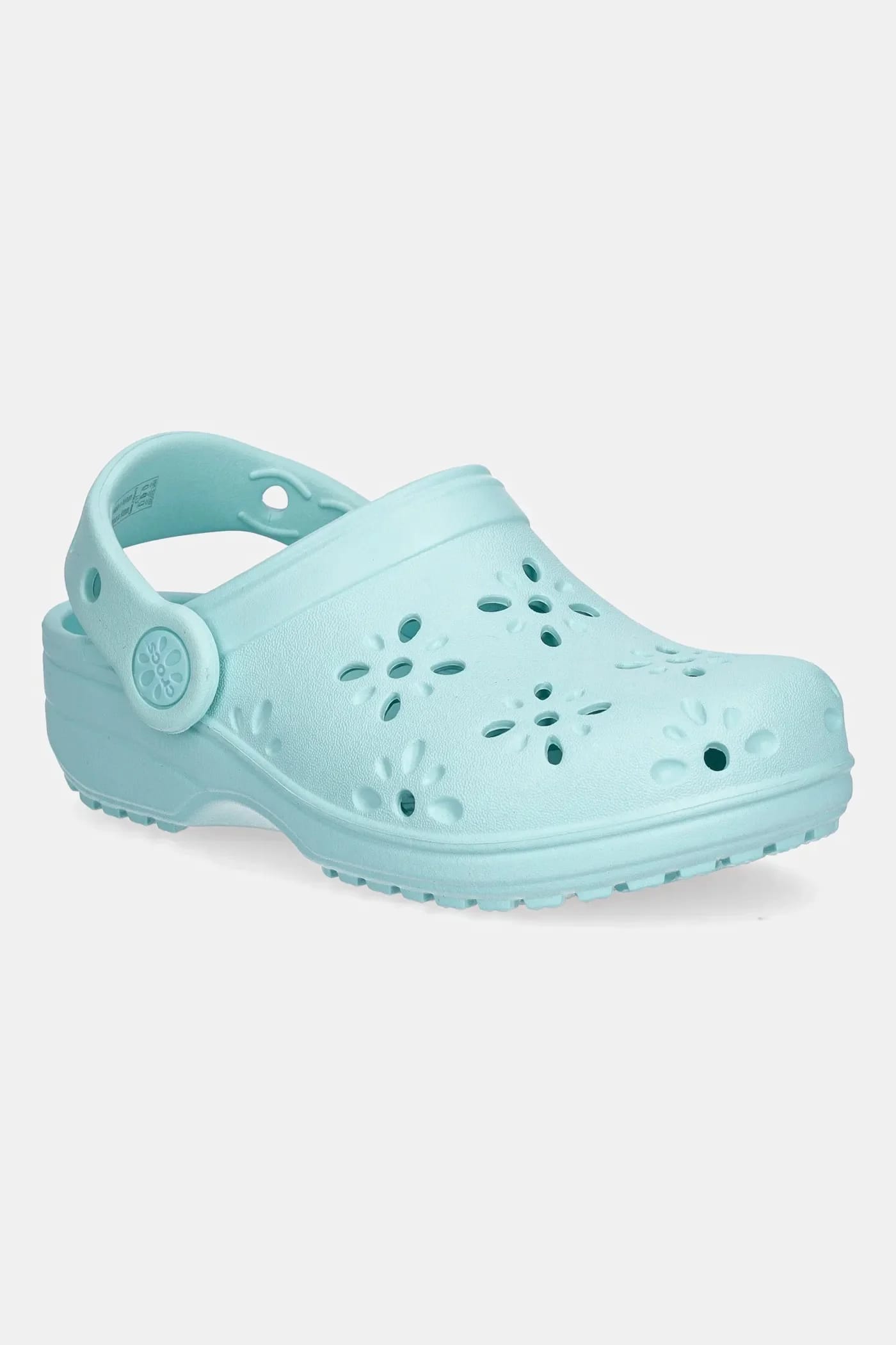 ДЕТСКИЕ шлепанцы CLASSIC FLORAL COUT OUT CLOG бирюзовые для мальчиков