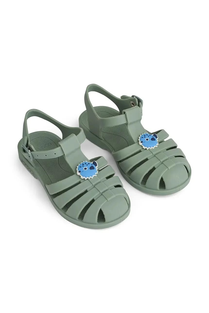 Детские босоножки с закрытым носком Bre Sandals with Charms