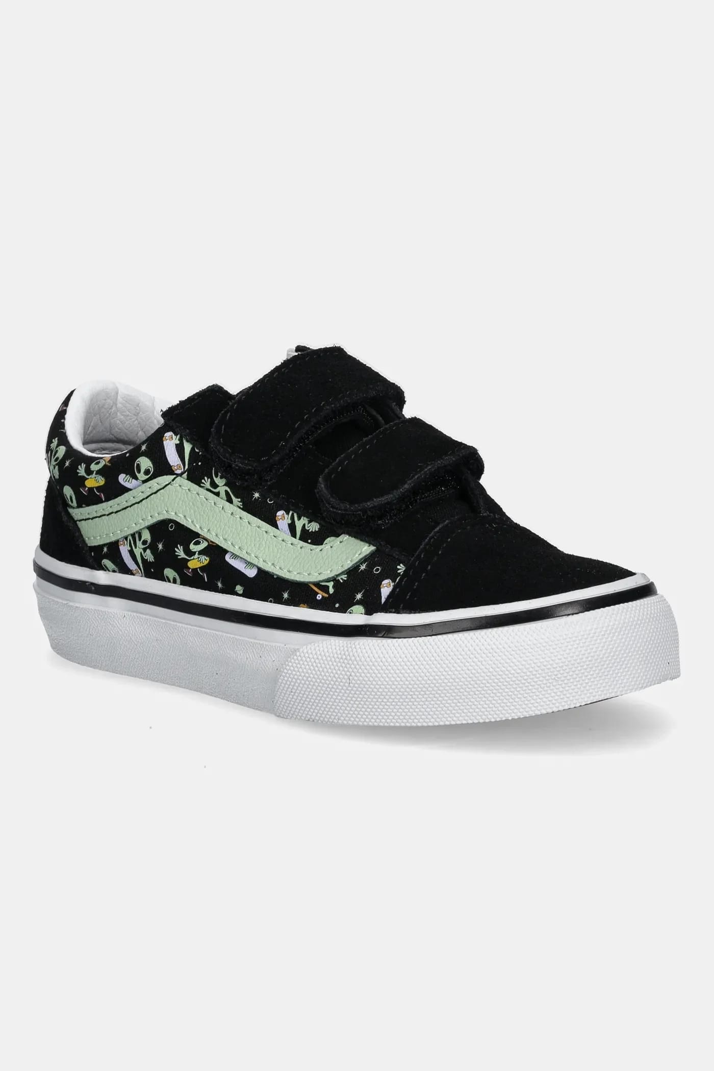 Детские кроссовки Old Skool V черные для мальчиков