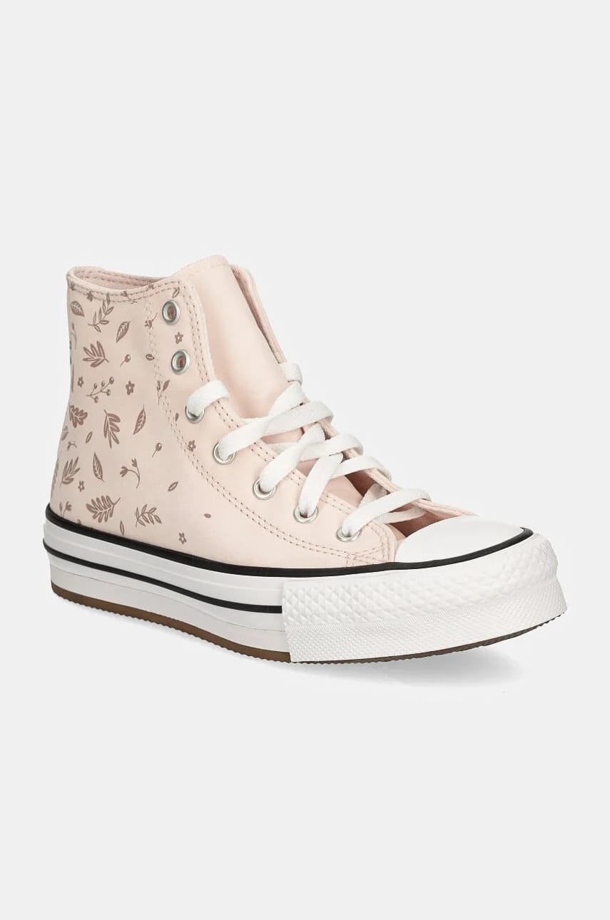 Детские кроссовки CHUCK TAYLOR ALL STAR EVA LIFT розовые для девочек