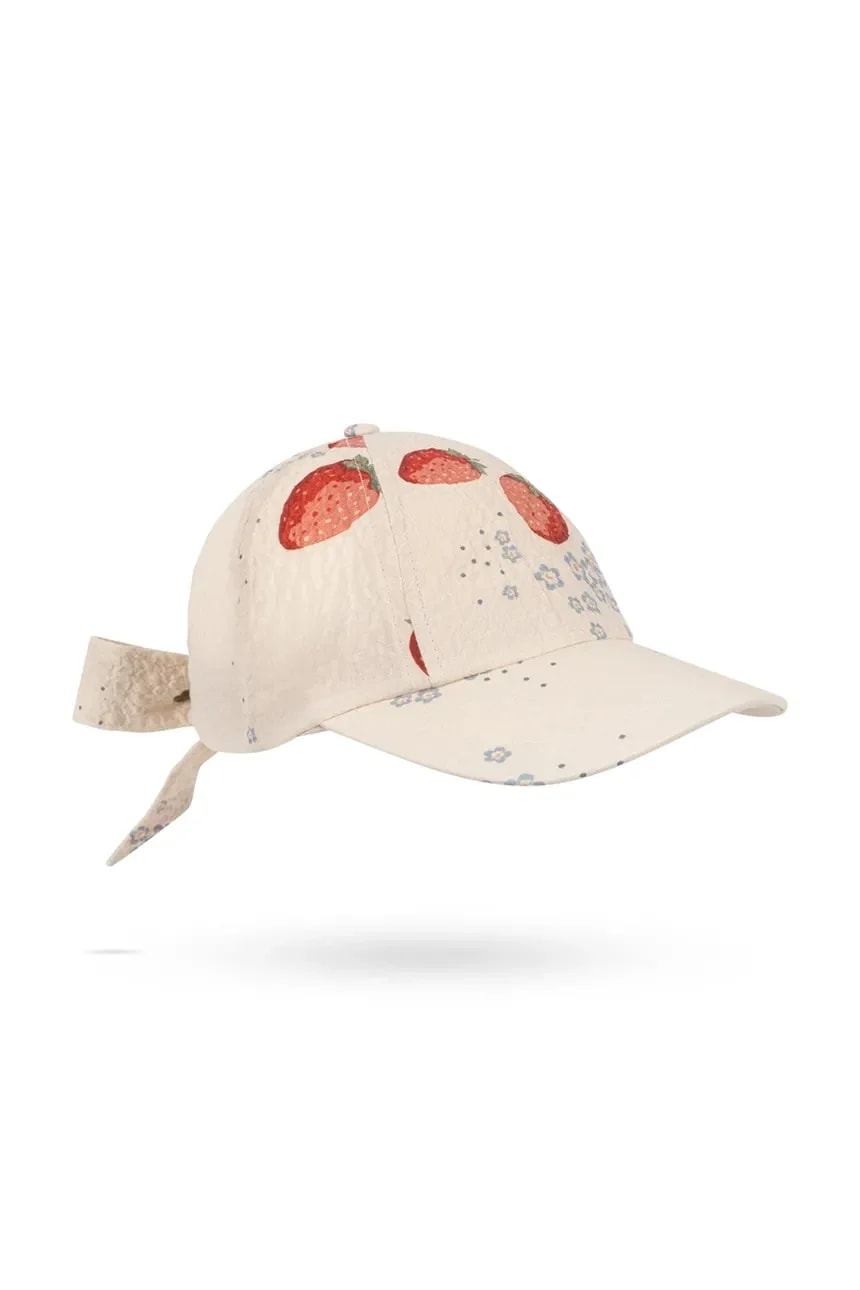 Детская хлопковая бейсболка AVA BOW CAP GOTS