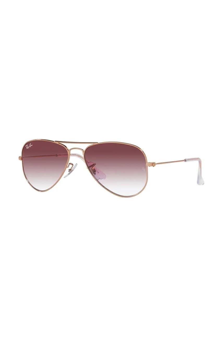 Детские солнцезащитные очки JUNIOR AVIATOR розовые для мальчиков
