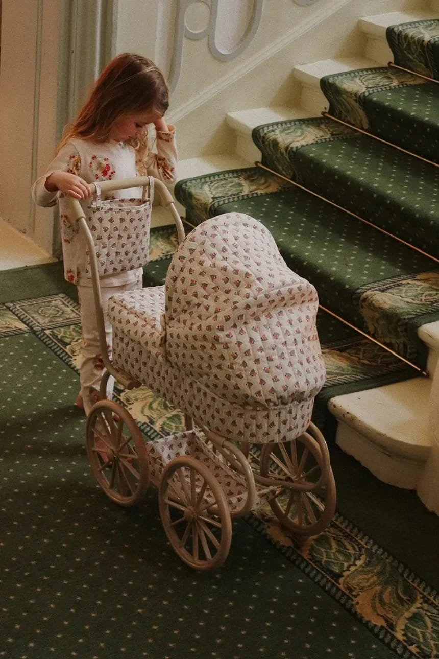Коляска для кукол MINNIE DOLL PRAM бежевый для девочек