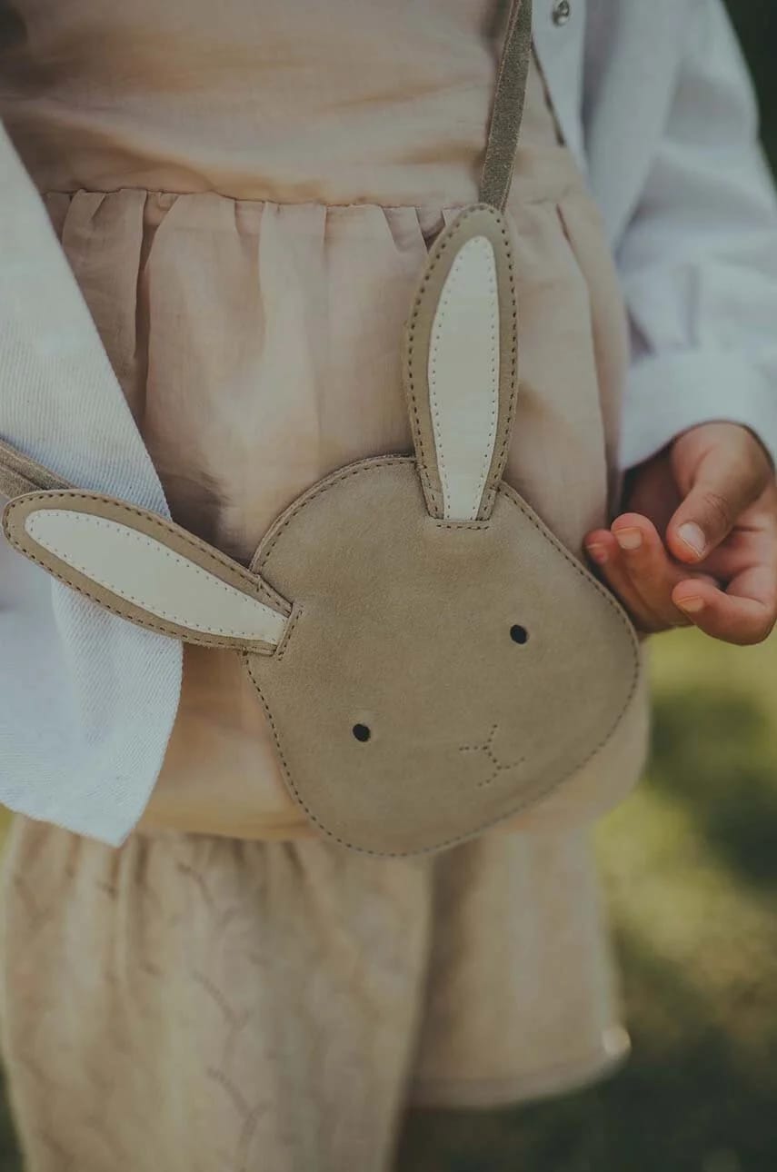 Детская кожаная сумка Britta Classic Purse Bunny