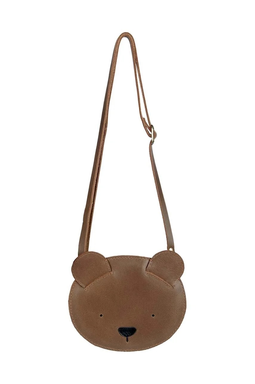 Детская кожаная сумка Britta Classic Purse Bear