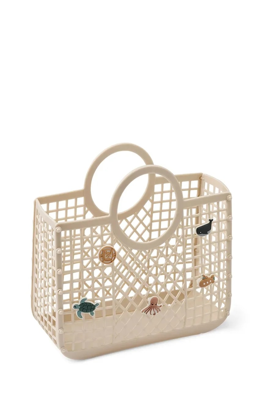 Детская сумка Samantha Basket With Charms бежевая для девочек