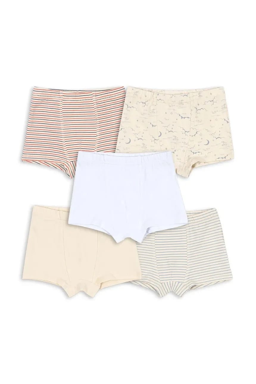 Детские боксеры BASIC 5 PACK BOY BOXERS GOTS 5 шт.