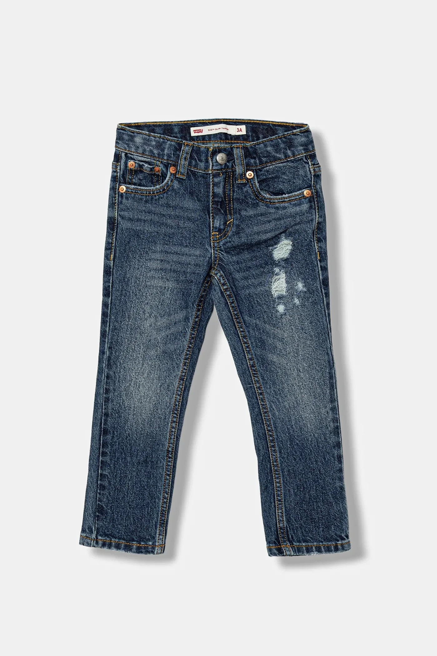 Детские джинсы 512 SLIM TAPER JEANS синие для мальчиков