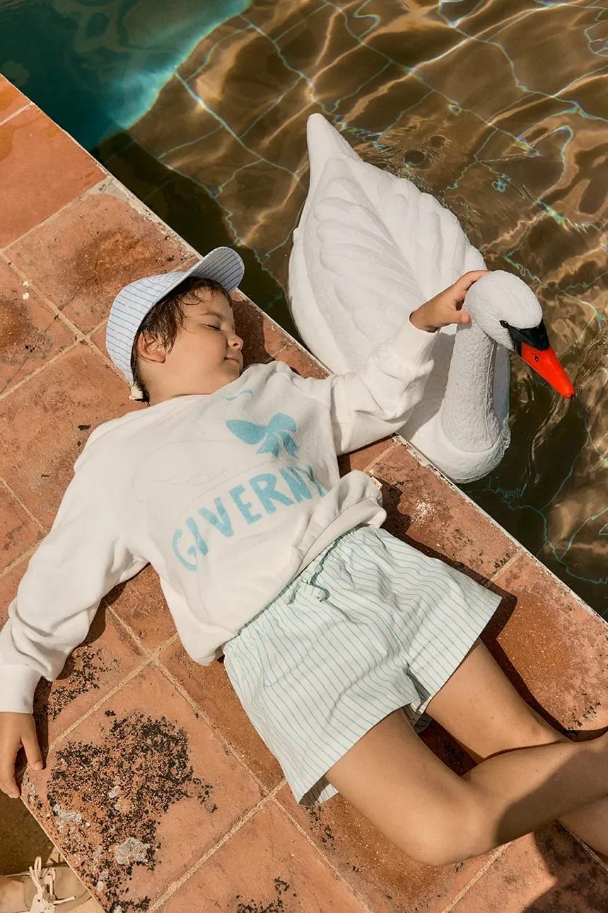 Детские шорты для плавания CYAN FINE STRIPES TRUNKS