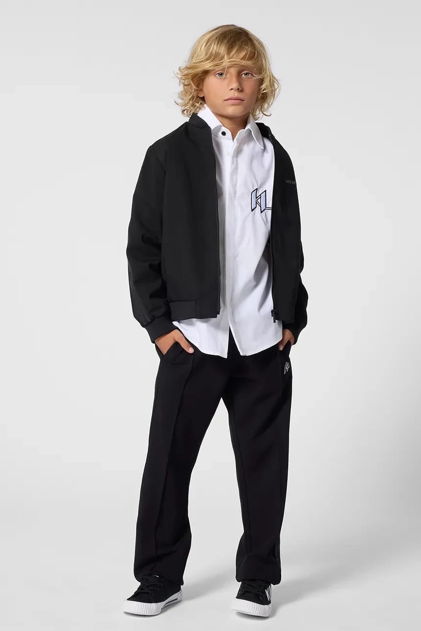 Детские брюки черные для мальчиков