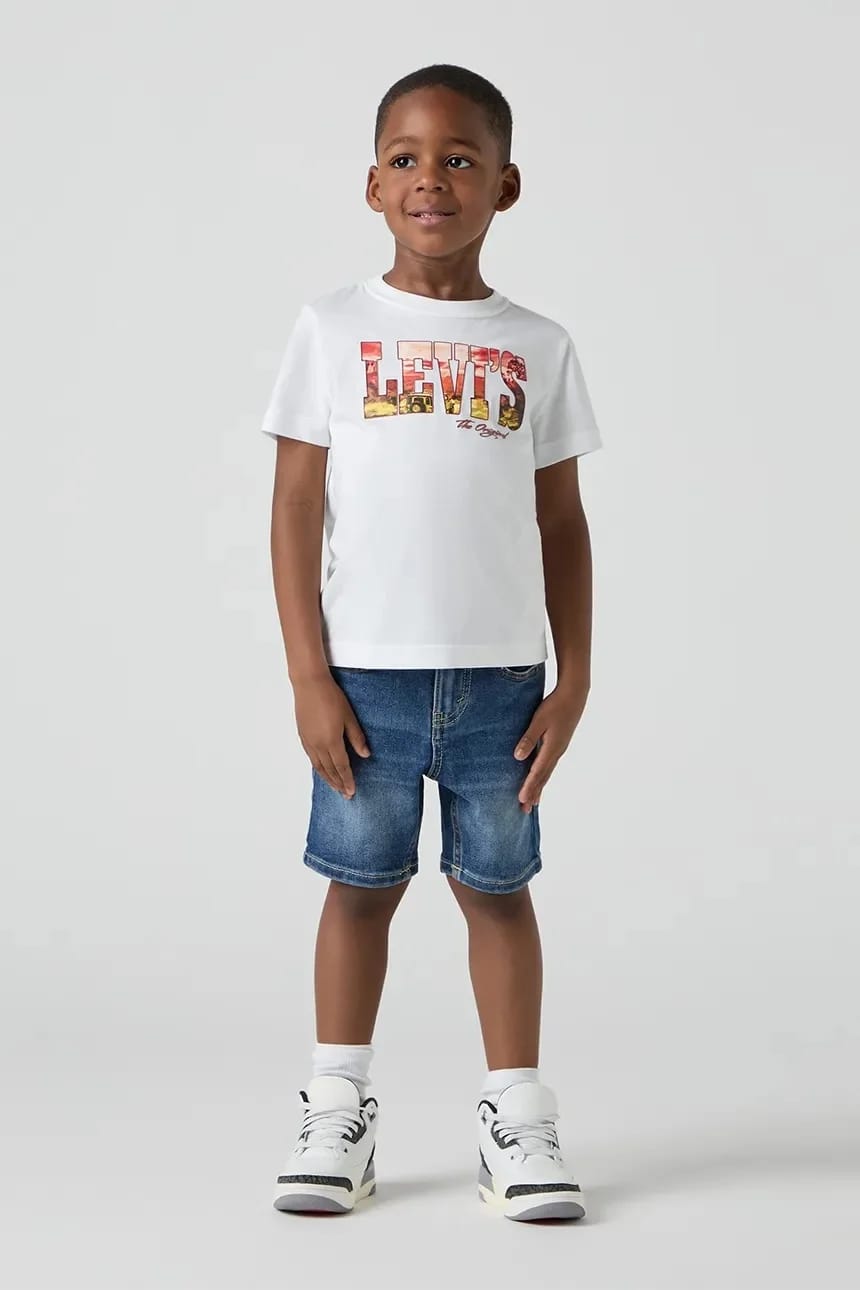 Детские джинсовые шорты NEW 511 SLIM FIT DENIM SHORT синие для мальчиков