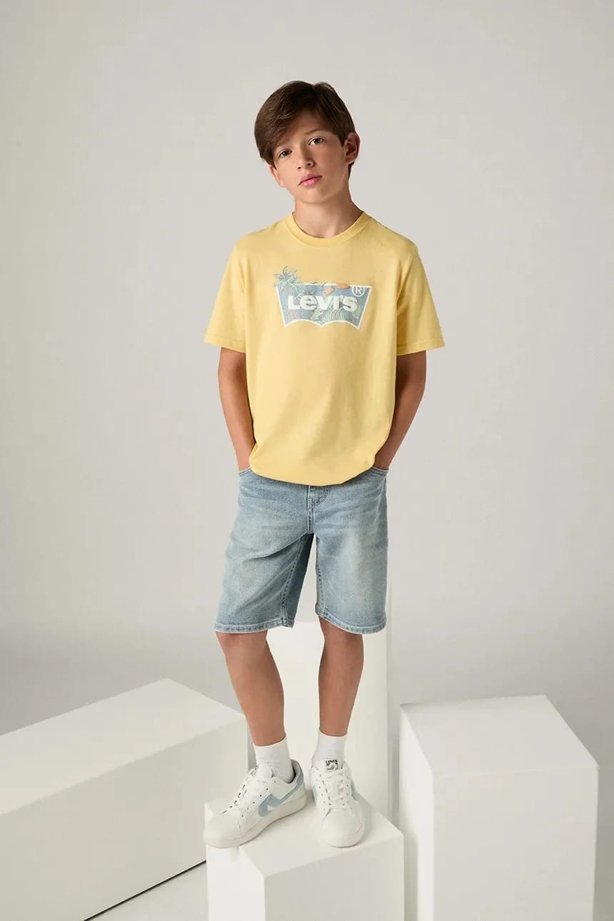 Детские джинсовые шорты NEW 511 SLIM FIT DENIM SHORT синие для мальчиков