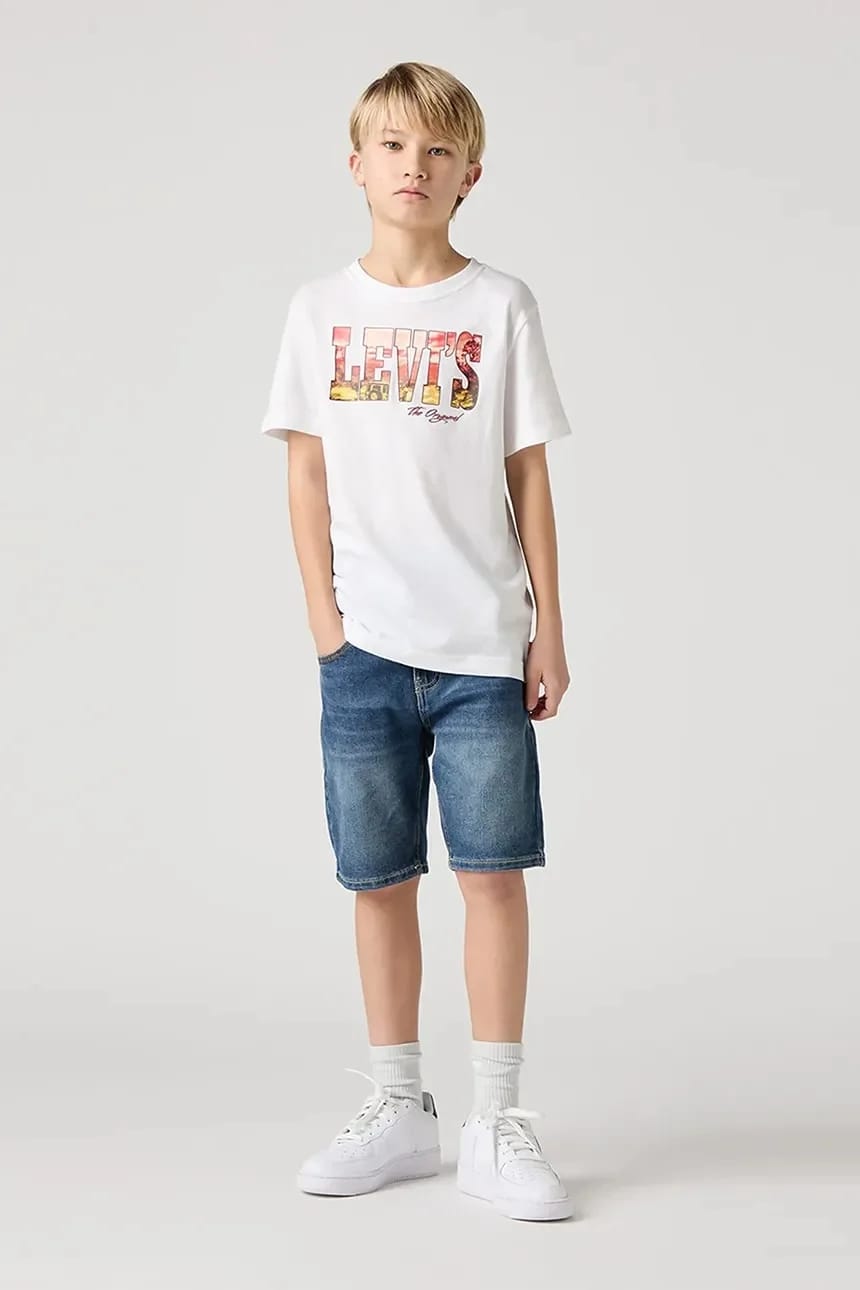 Детские джинсовые шорты NEW 511 SLIM FIT DENIM SHORT синие для мальчиков