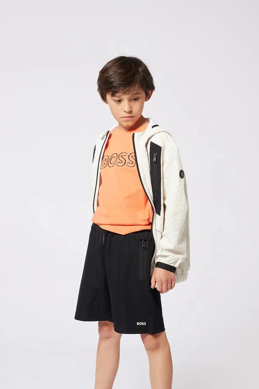 Детские шорты черные для мальчиков