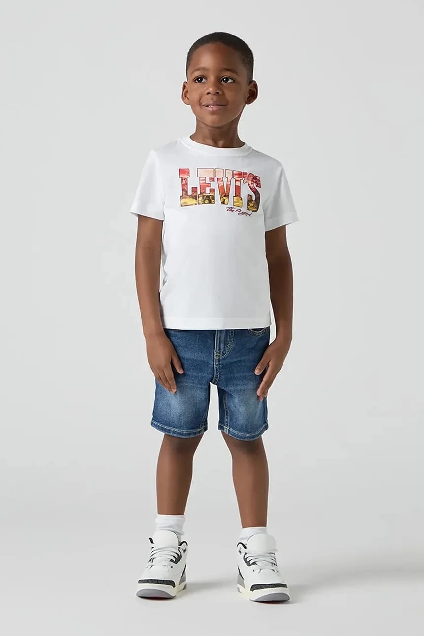 Детские джинсовые шорты NEW 511 SLIM FIT DENIM SHORT синие для мальчиков