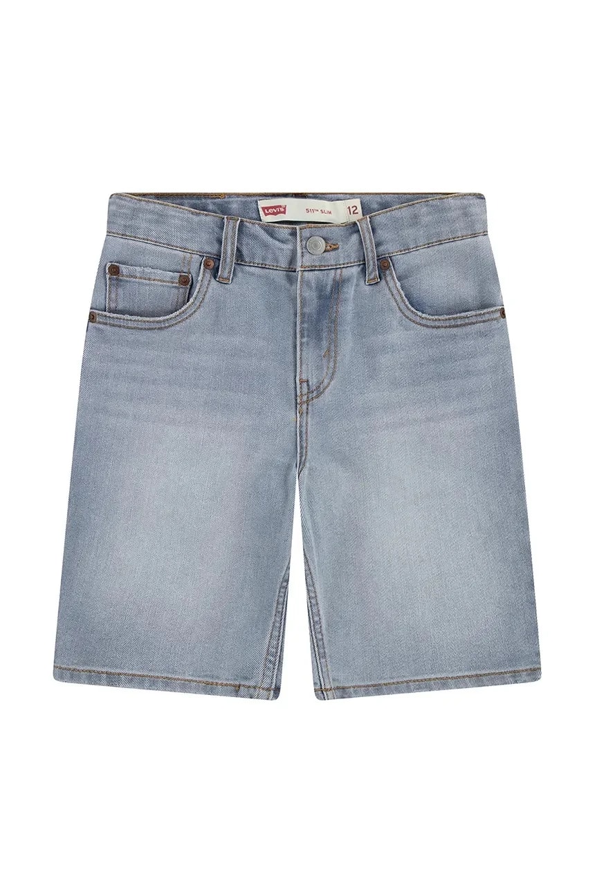 Детские джинсовые шорты NEW 511 SLIM FIT DENIM SHORT синие для мальчиков