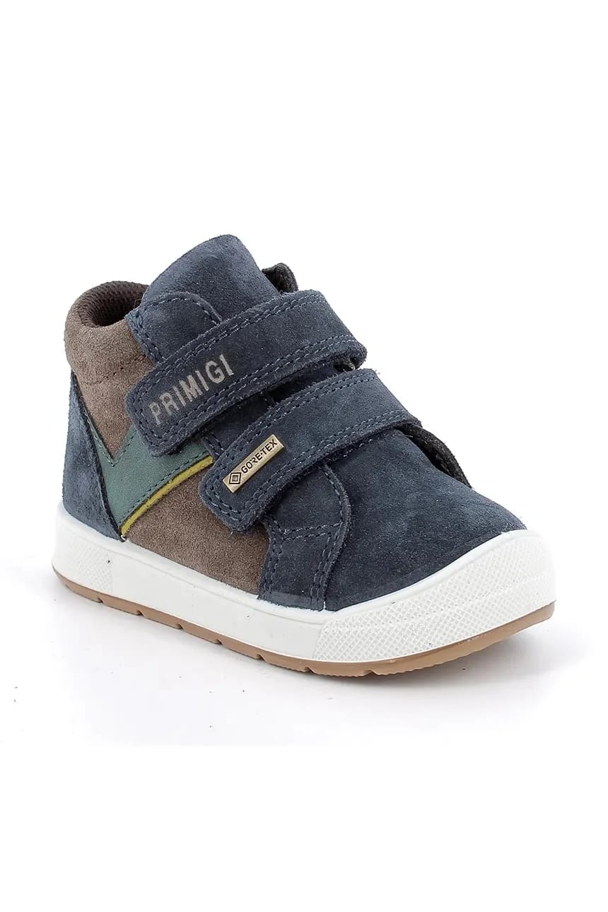 Детская замшевая обувь военно-морской для мальчиков