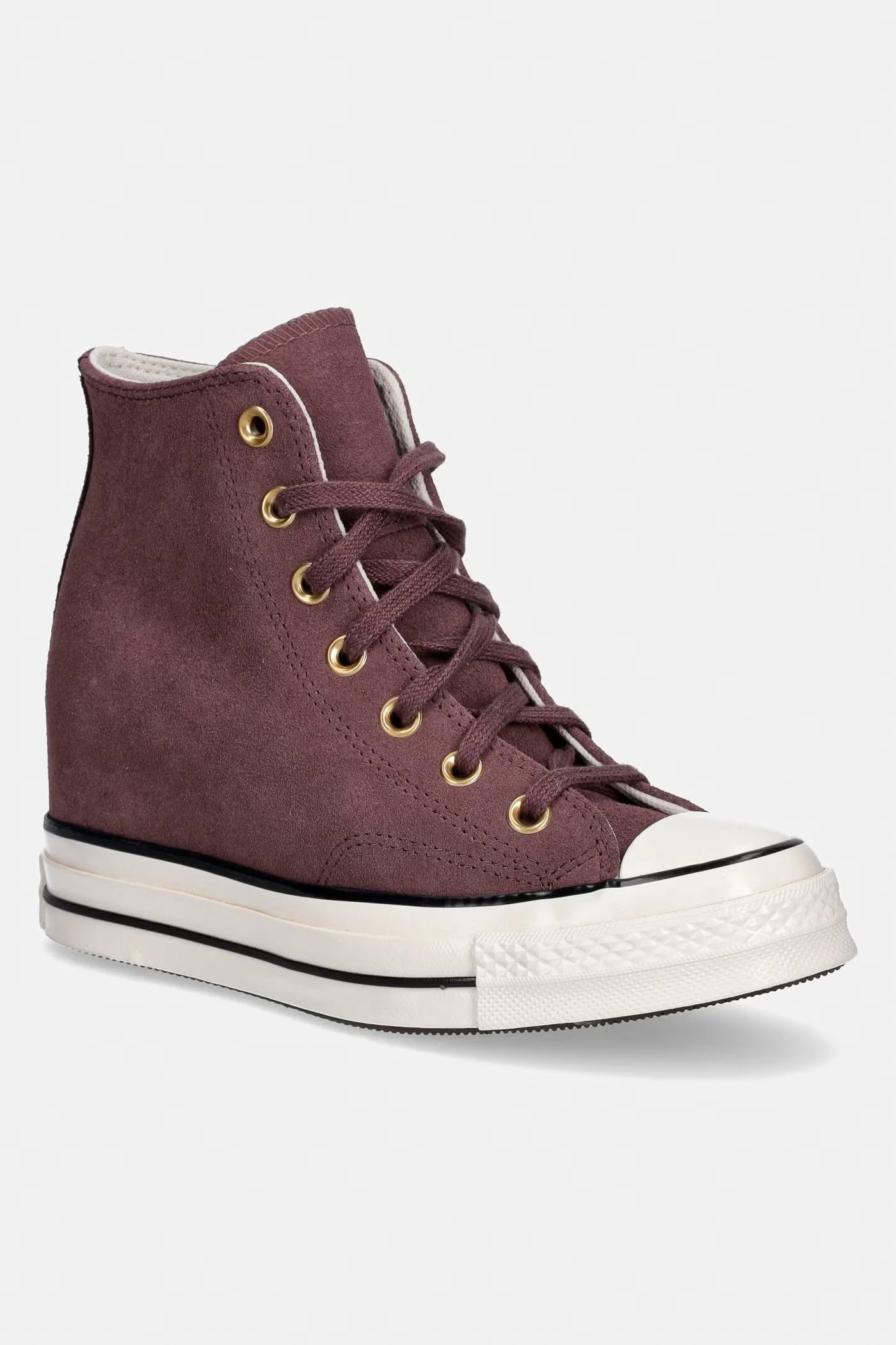 Женские замшевые кроссовки Chuck 70 Wedge