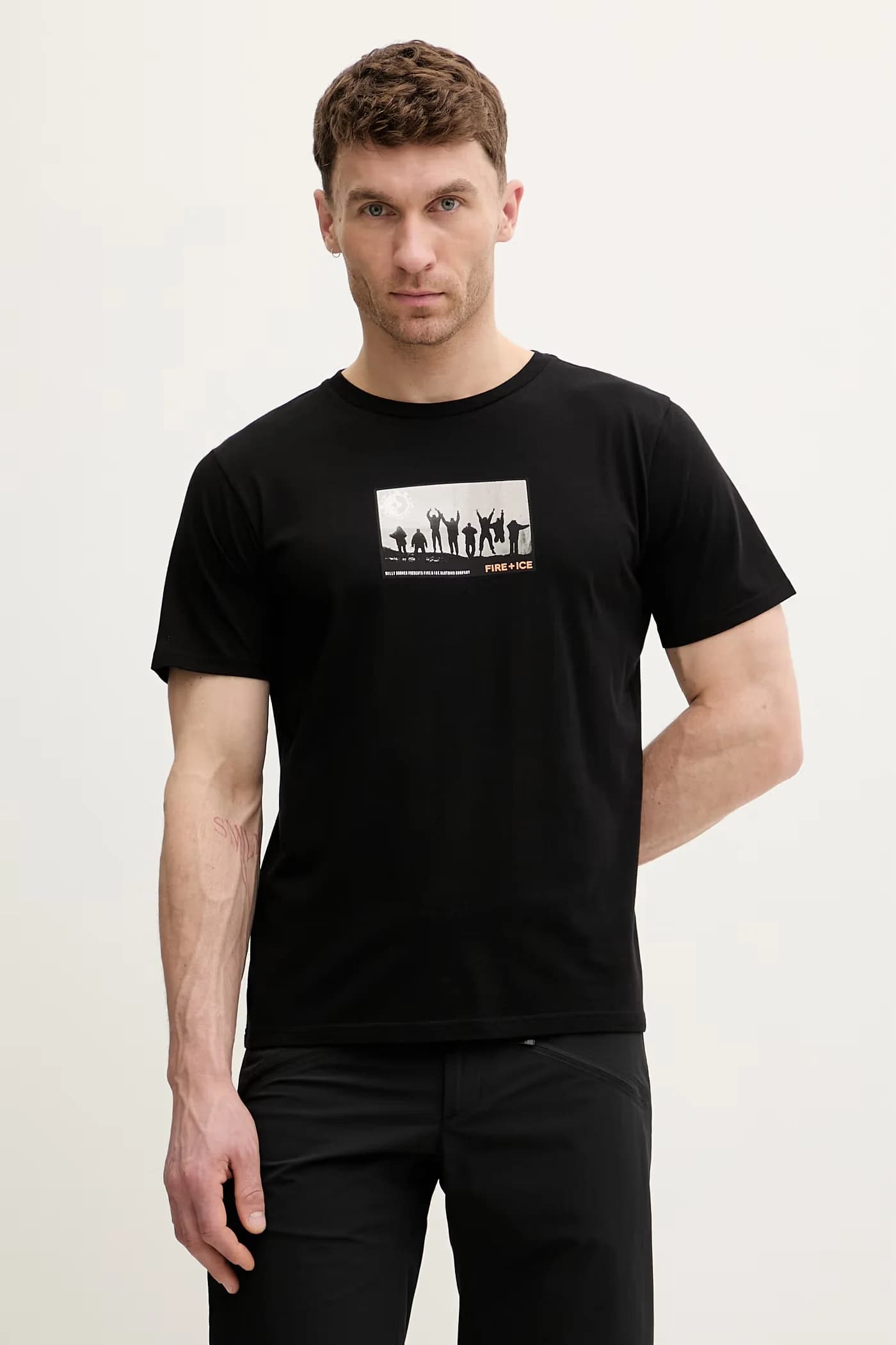 MICK3 мужская хлопковая футболка