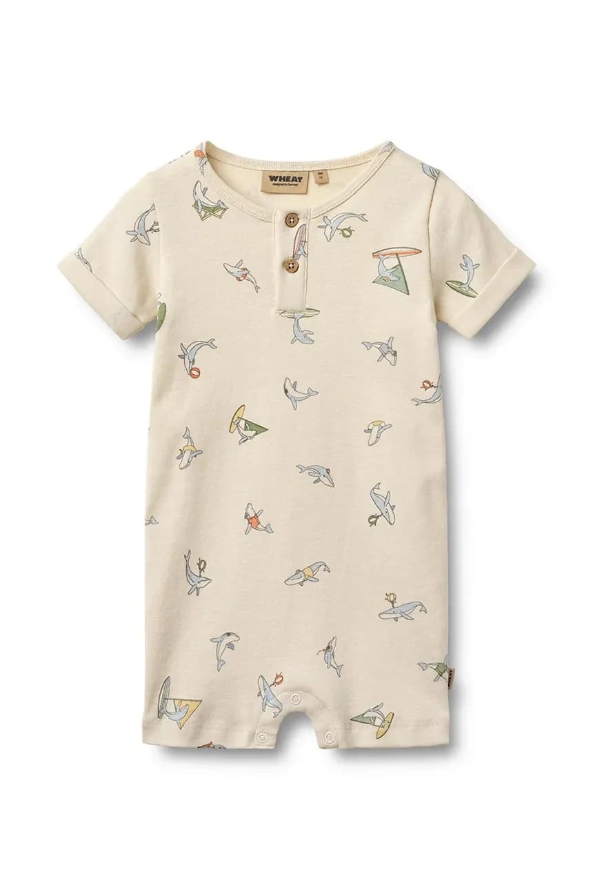 Хлопковые детские комбинезоны