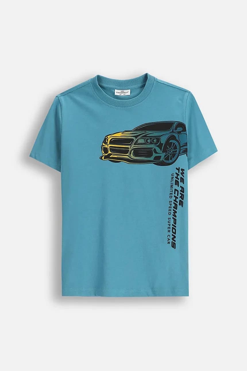 Детская хлопковая футболка