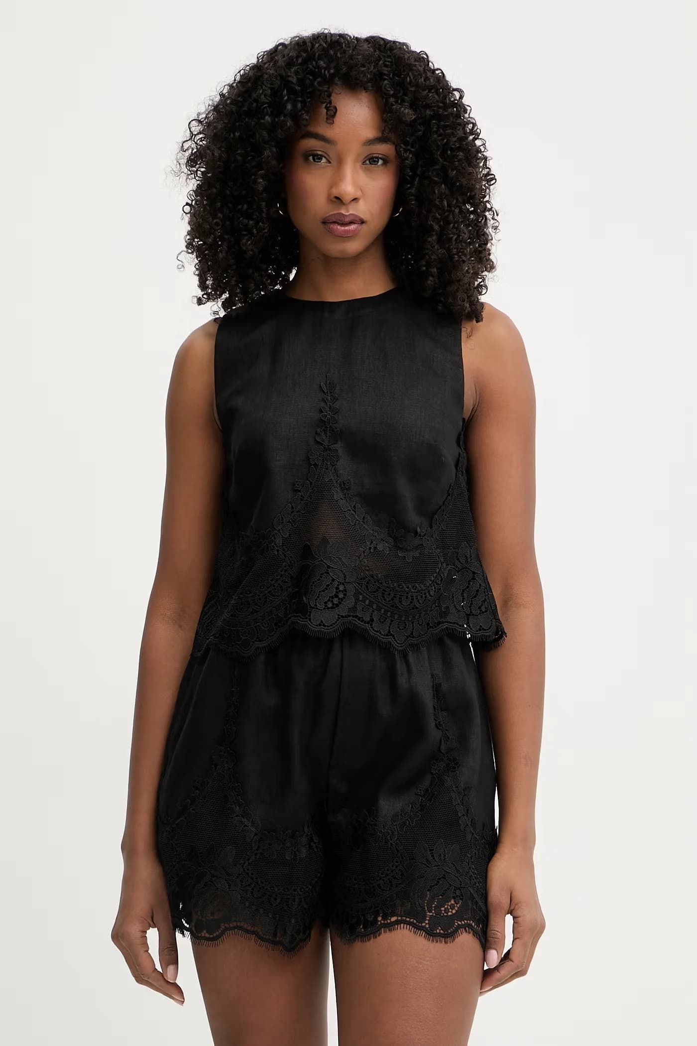 Женская льняная блузка