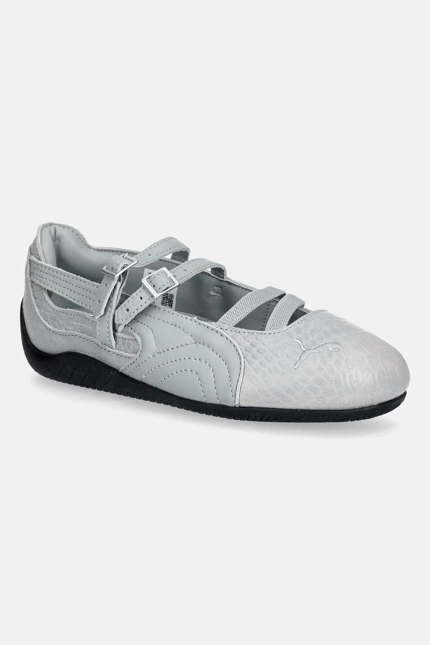 Балетки Speedcat Ballet из кожи крокодила
