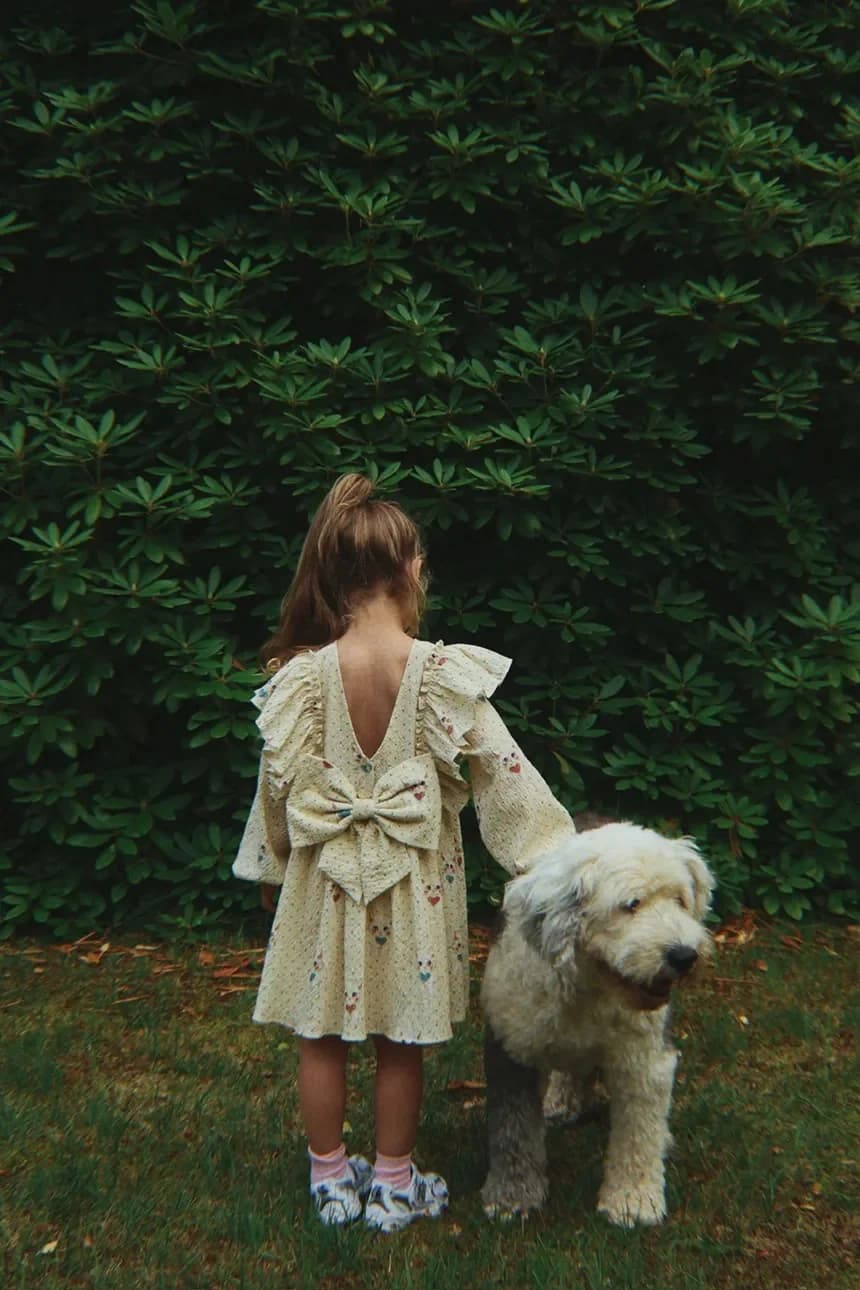 ELIN BOW DRESS GOTS детское платье