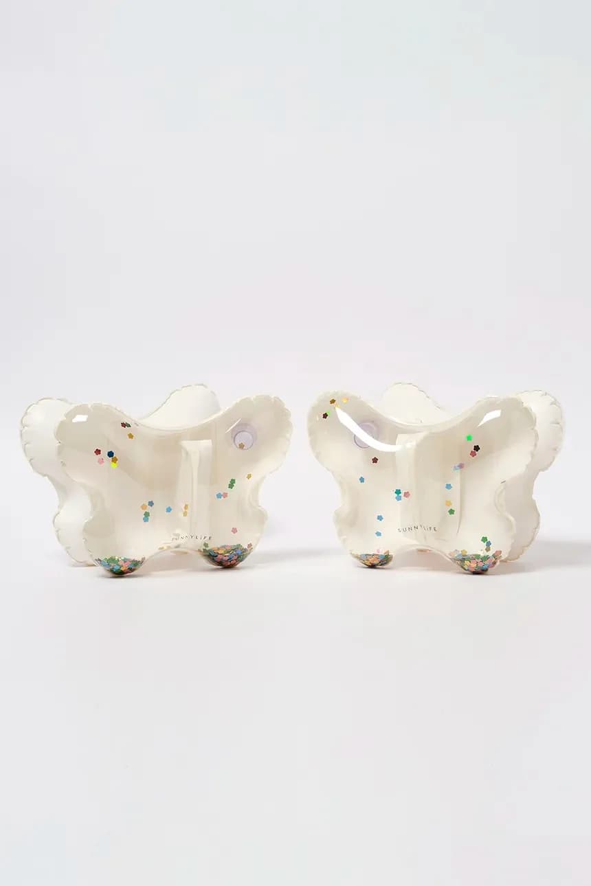 Детские нарукавники для плавания с блестками Cotton Candy Glitter