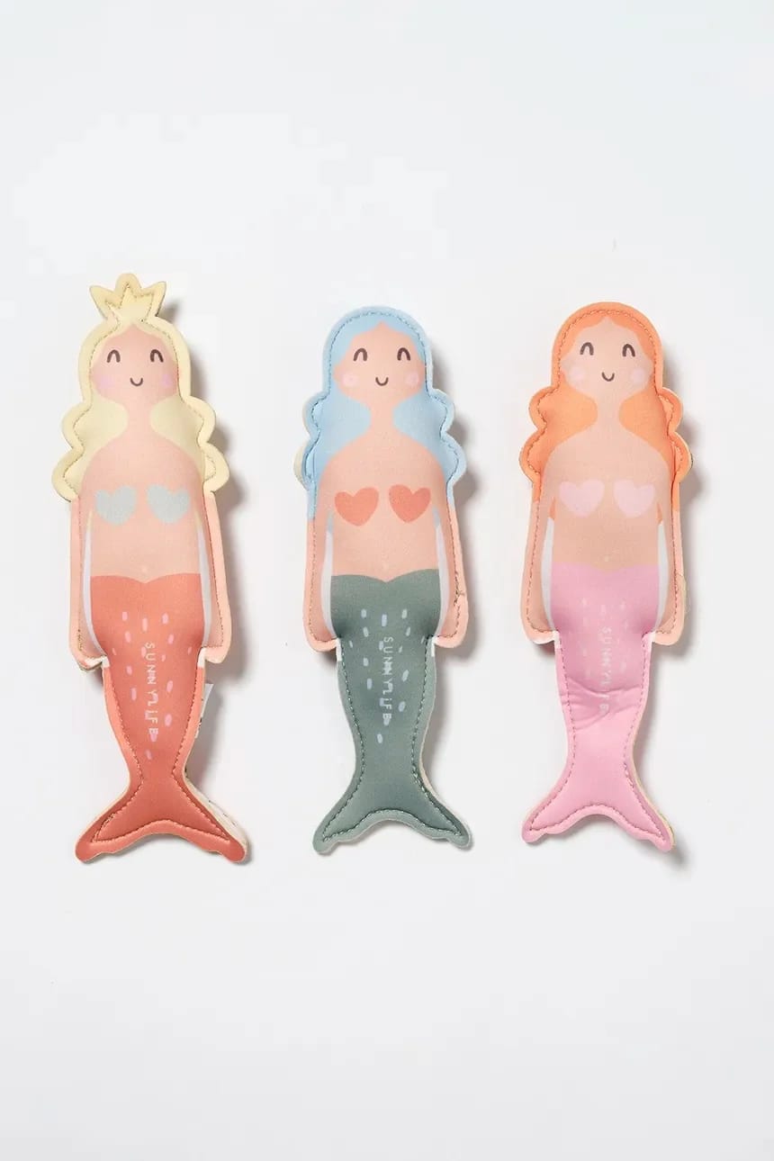 Набор игрушек для плавания Melody the Mermaid Multi, 3 набора для детей