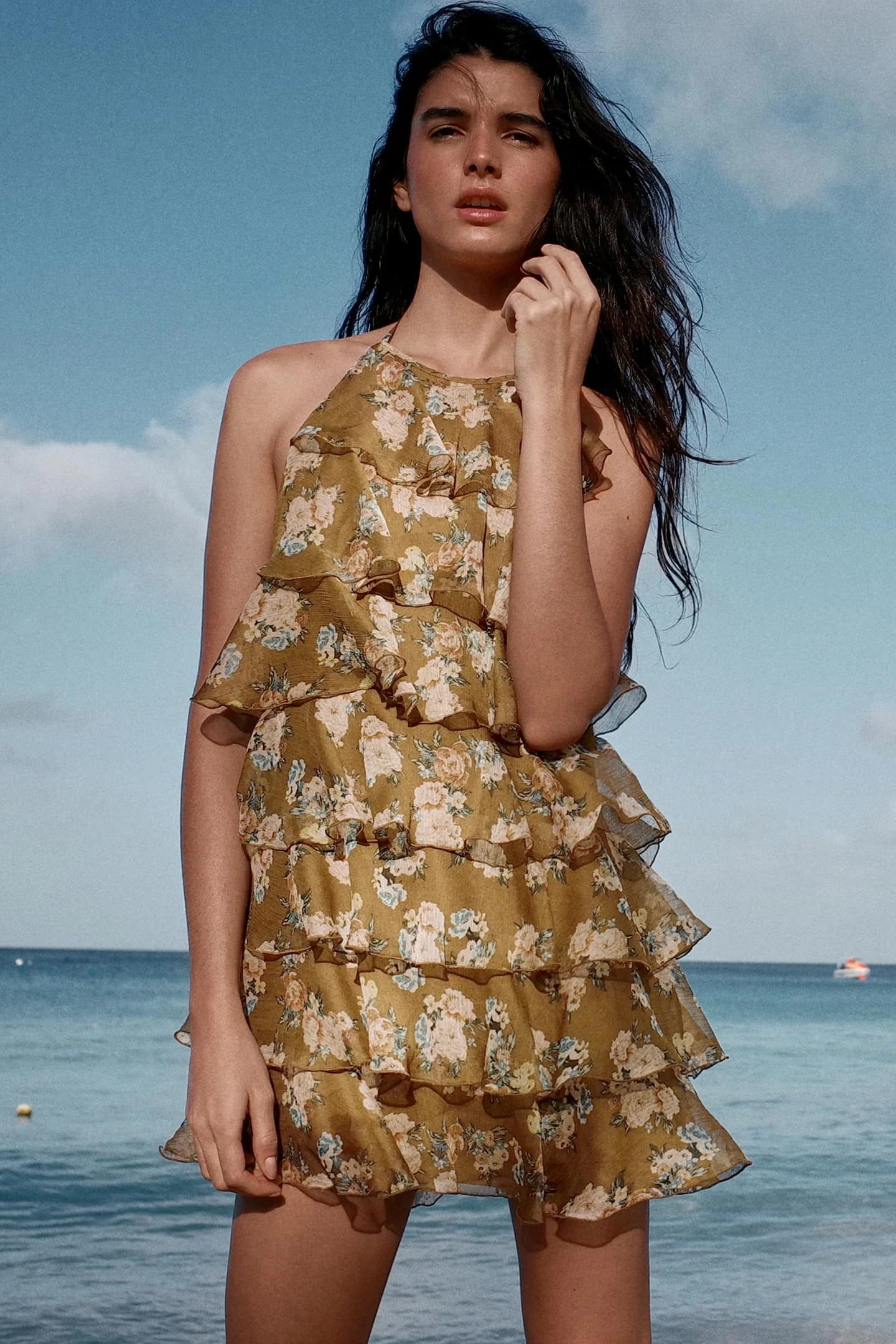 ПЛАТЬЕ С ЦВЕТАМИ С ЦВЕТАМИ