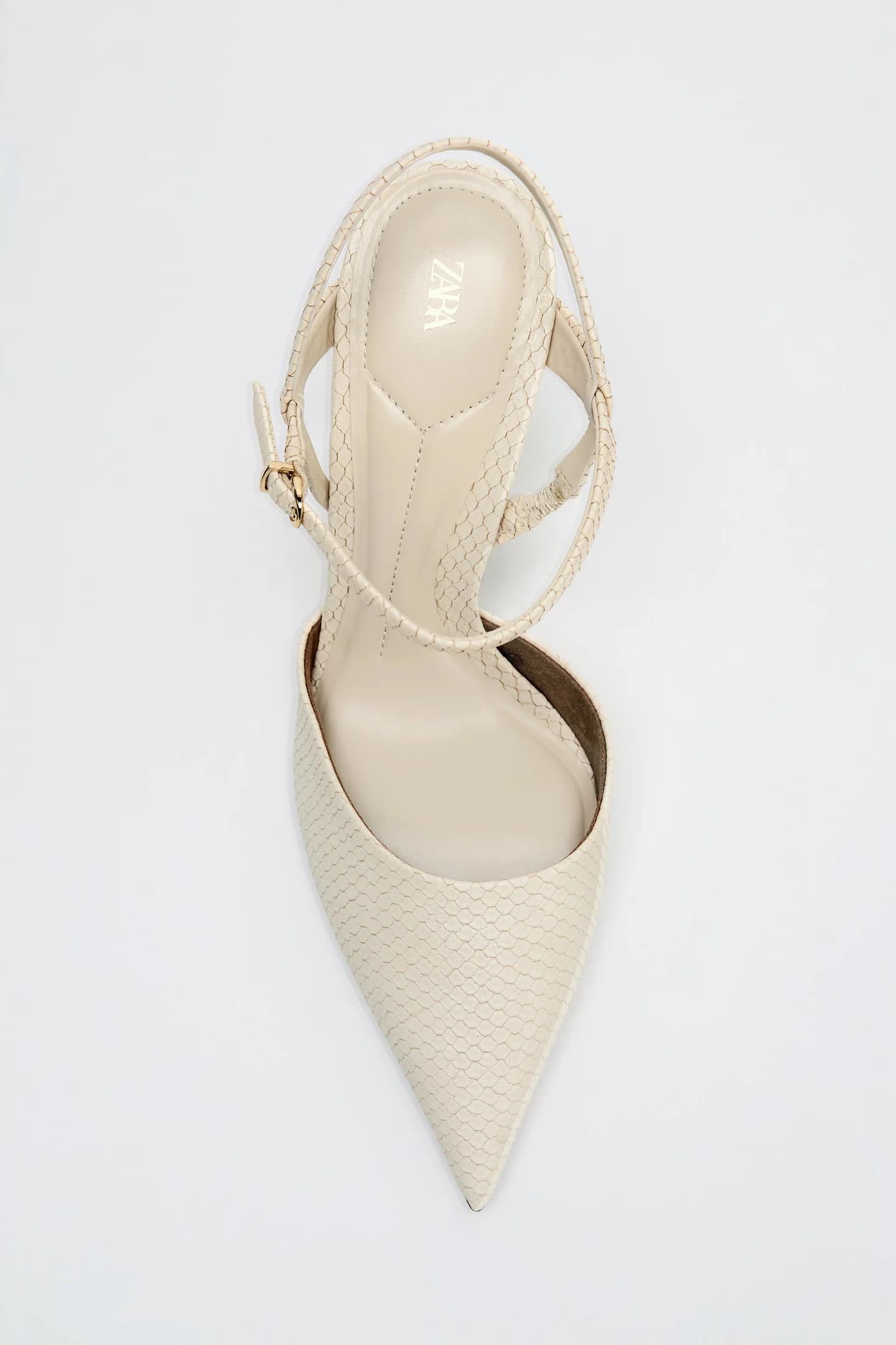 ТУФЛИ С ОТКРЫТЫМ КАБЛУКОМ И РЕСНЕНИЕМ