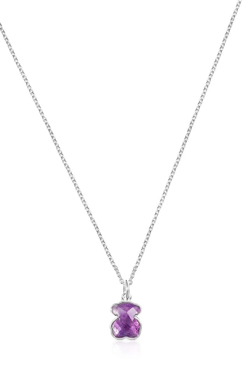 Серебряное колье Icon Color
