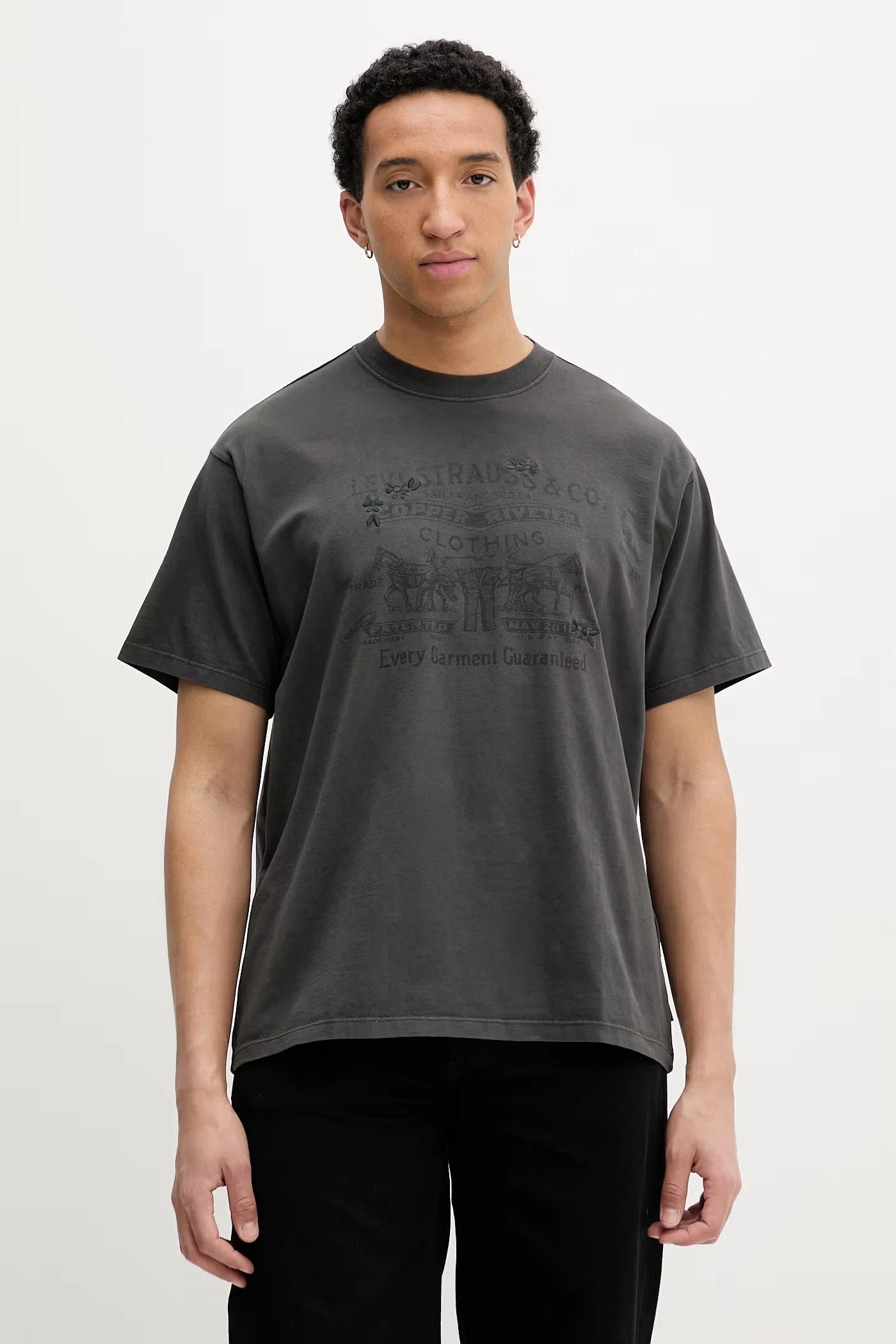 Мужская футболка VINTAGE FIT GRAPHIC из хлопка