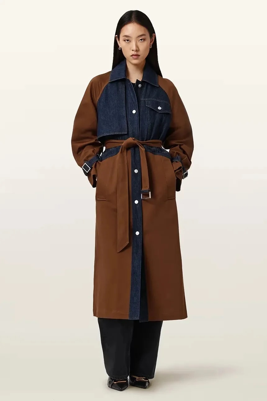 DAYLY TRENCH женский хлопковый тренч
