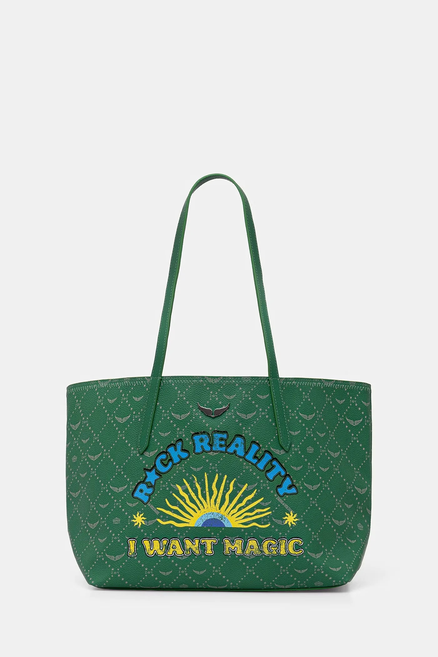 Женская сумка-шоппер из искусственной кожи Z SHOPPER MONOGRAM TAG