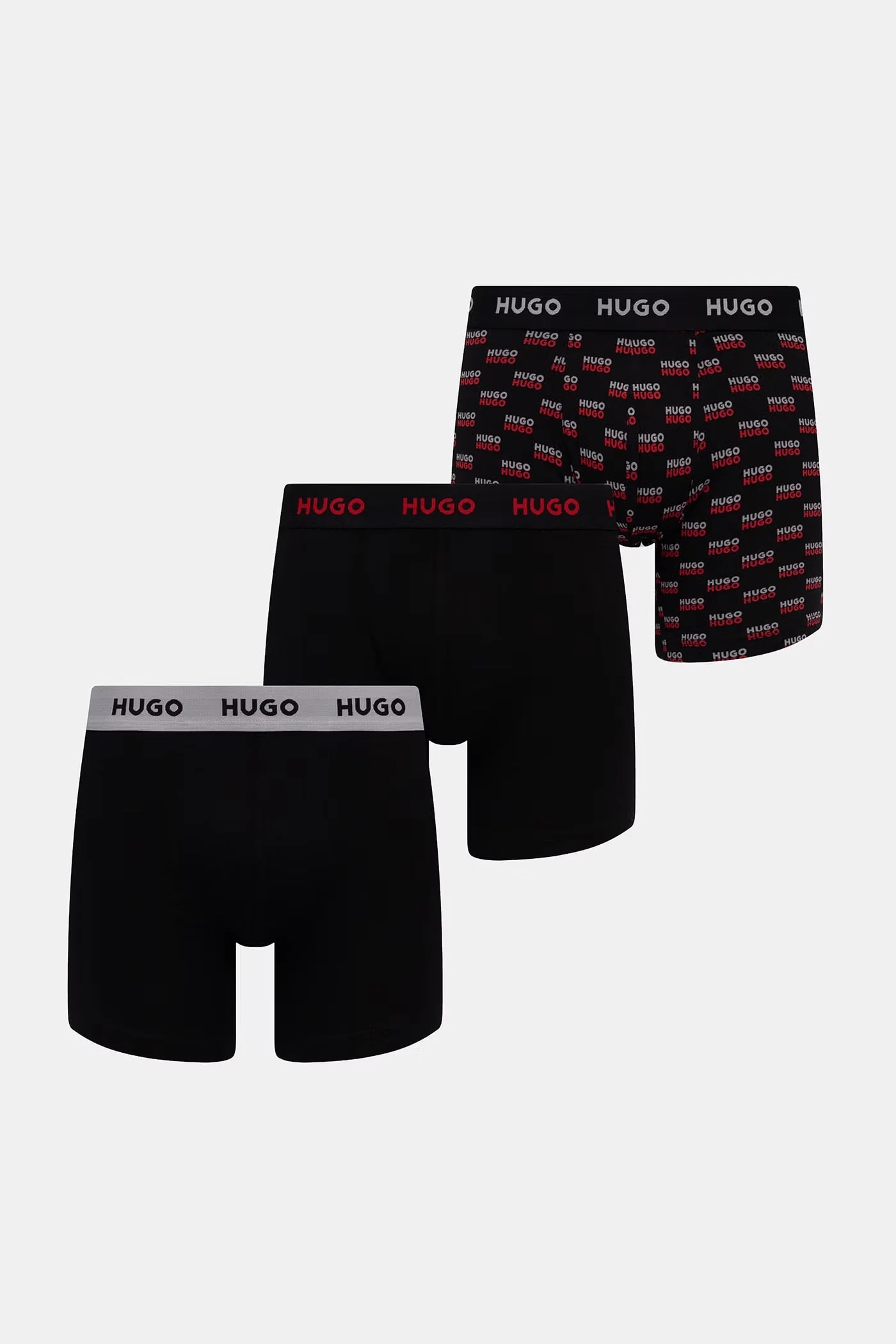 Мужские боксеры из хлопка с эластаном BOXERBR TRIPLET DESIGN, 3 шт.