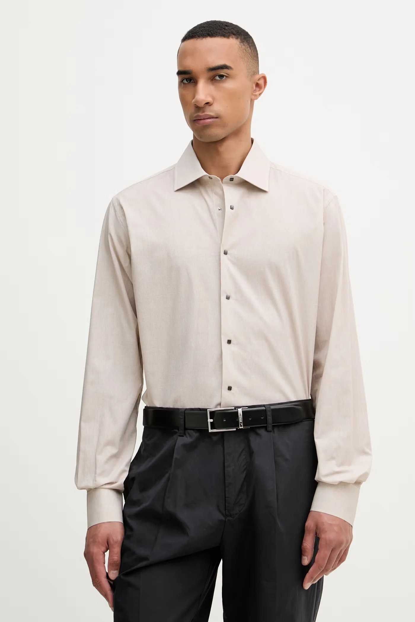 MODERN FIT мужская хлопковая рубашка