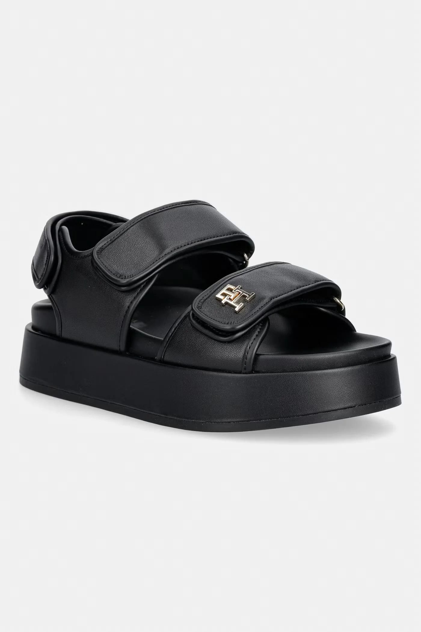 Женские кожаные босоножки на платформе LEATHER SPORTY PLATFORM SANDAL