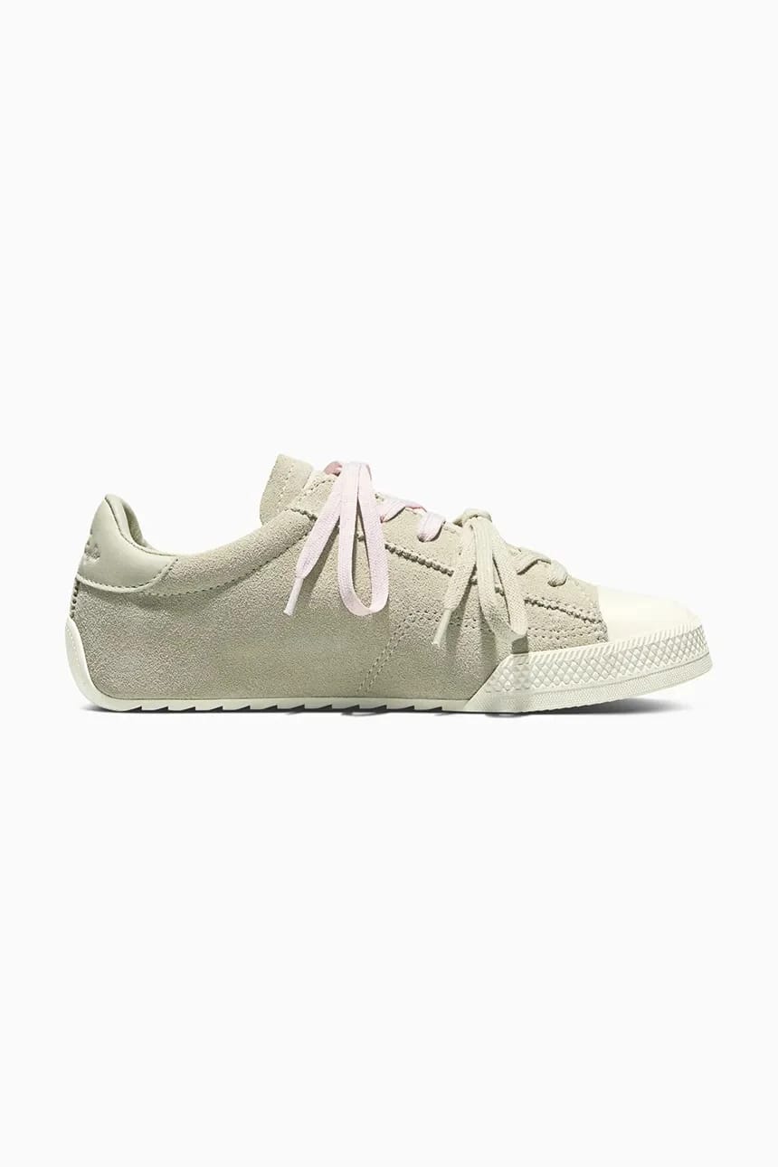 Женские замшевые кроссовки Chuck Taylor Lo